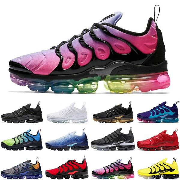 

dropshipping tn plus se men women running shoes triple black white athletics outdoor mens womens trainers sports sneakers runners size 36-45