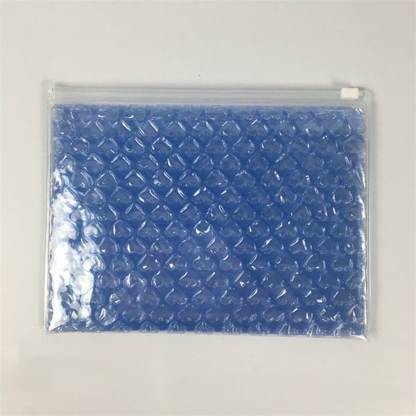 

damping bubble bag pvc zipper sealing bag inflatable foam cosmetics storage bags gift packaging bags mailing bag ziplock bags 71 p2