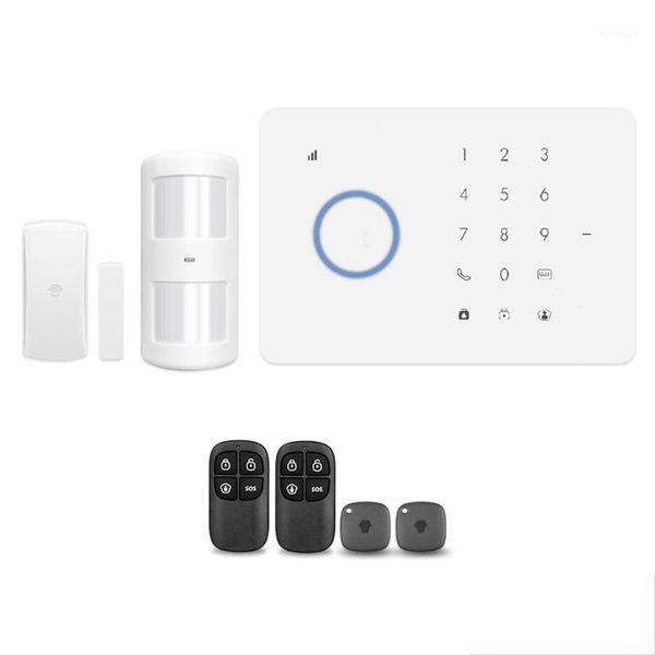 

chuango g5 315mhz wireless auto-dial gsm alarm security system kit app remote control lcd/rfid touch keypad home burglar alarm1