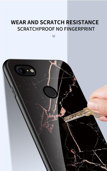 

marble tempered glass phone case for google pixel 3a 3a xl 4a 4 3 xl 2xl onep jlltmg infant2005