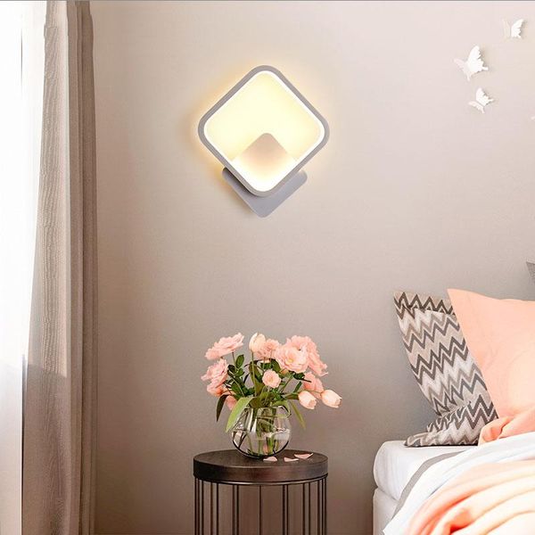 

wall lamp bedroom simple modern creative personality aisle stairs children's room living background bedside