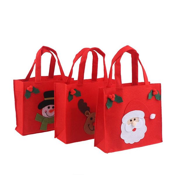 

copy02 christmas decorations 2021 merry year kids candy bags pouch cotton linen santa claus snowmen xmas gift bag home party decor present p
