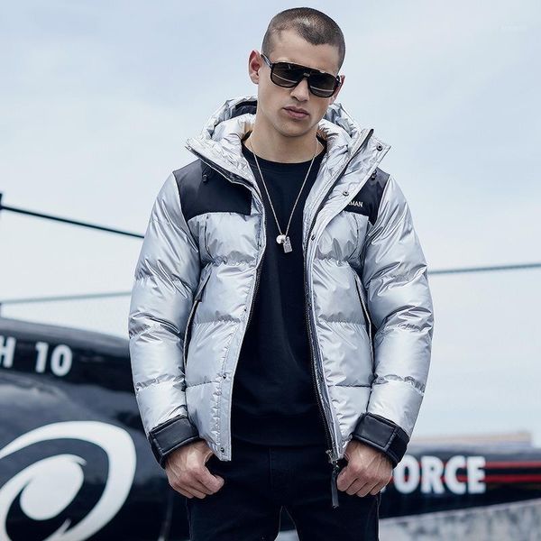 

winter jacket men thick warm parka coat waterproof jacket men hooded men's winter casaco masculino snow overcoat l-xxxl1, Black