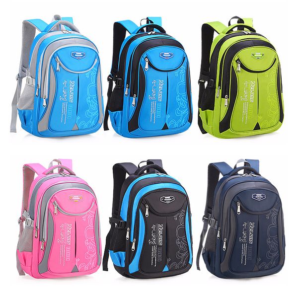 2020 sıcak yeni çocuk gençler için okul çantaları erkek kız büyük kapasiteli okul sırt çantası su geçirmez satchel çocuklar kitap çantası mochila lj201029