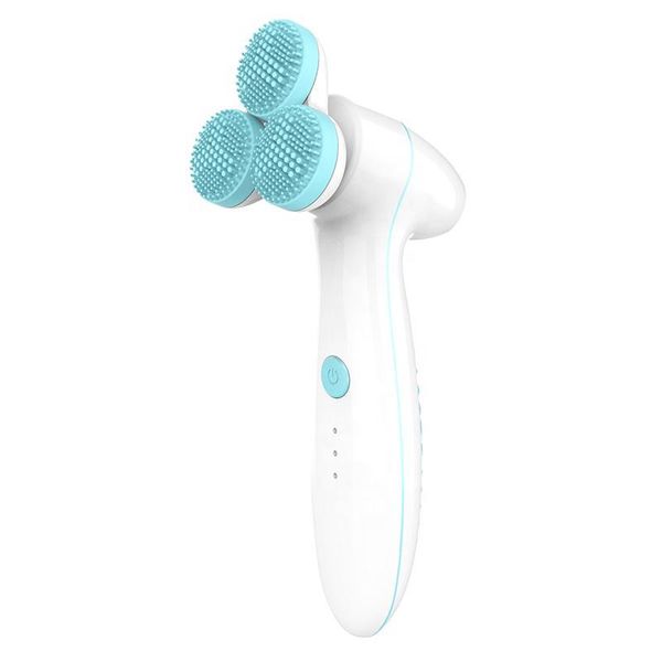 

silicone facial cleansing brush blackhead removal acne pore cleanser machine peeling face washing brush device