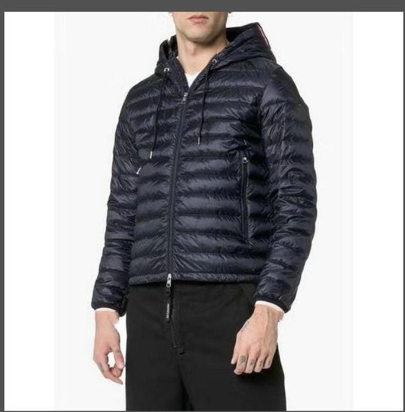 

sell men plus size long sleeve warm light down padded winter jacket men parkas for men winter coat fashion down jacket, Black