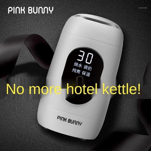 

electric kettles portable kettle stainless steel mini dormitory health folding hand handle teapot1