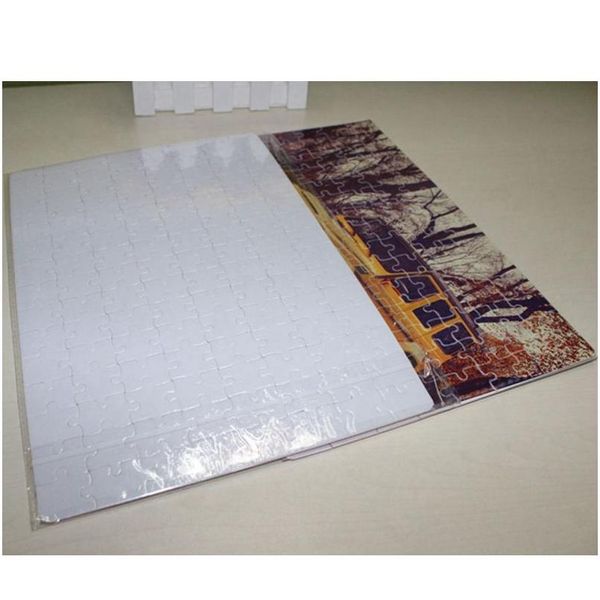 

sublimation puzzle a5 size diy sublimation blank puzzles white puzzle jigsaw 80pcs heat printing transfer ha wmtrmo new_dhbest