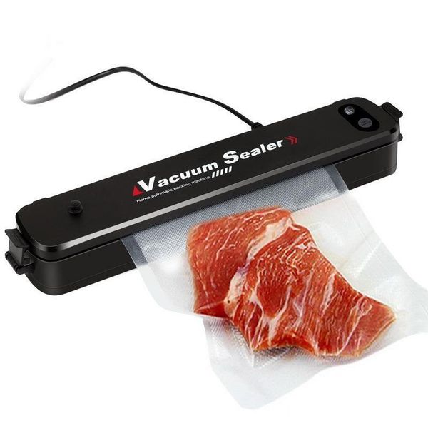 

electric vacuum packing food sealing pack sealer package bag machine household appliances with 15pcs bags us/uk/eu plug