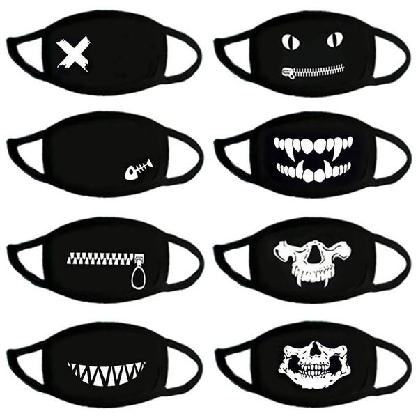 

anime masks fancy reusable bear masks half fun mouth anime face mask cartoon dwb813 dustproof party mouth fancy cotton bear hftcn