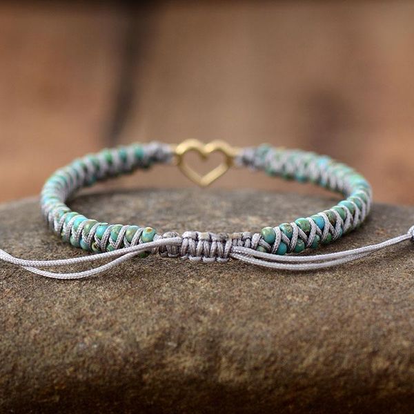 

friendship classic string heart charm braided macrame bracelets wrap bracelet bijoux femme women jewelry wholesale jllotu home003