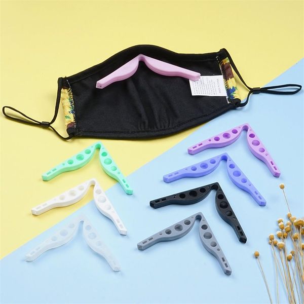 

5шт neus pads diy sile mask bracket clip sile mask holder увеличивает дыхательное пространство, чтобы помочь дышать очками аксессуары jllsvm