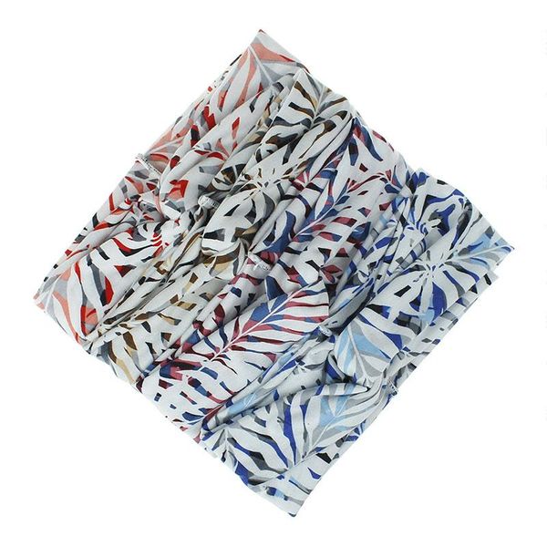 

bohe women cross knotted headband girls elastic stretch floral print hair ribbon wide hair band for sport yoga hair accessory q wmtyzx