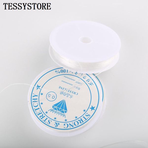 

6 размер прозрачный strong кристалл упругие бисероплетение шнур thread строка для diy браслет ожерелье изготовление ювелирных изделий sqcuvt