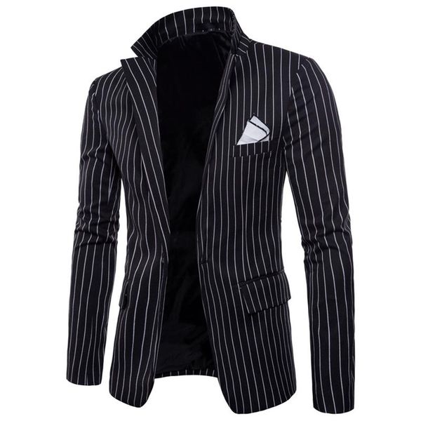 

new mens fashion brand blazer british's style casual slim fit suit jacket male blazers men coat terno masculino plus size jacket, White;black