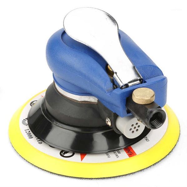 

at-980 air random orbital sander round polisher pneumatic hand sanding tool