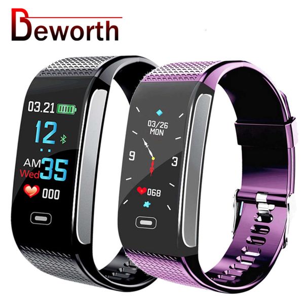 

ck18s - smart bracelet / strap, with heart rate and blood prsure control, sports watch, pedometer, suitable for android, ios, ck11s