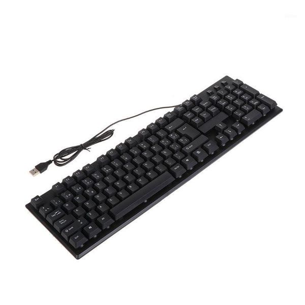 

keyboards spanish/english silent keyboard waterproof office for windows computer1