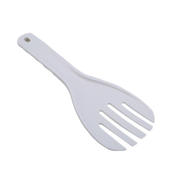 

spoons plastic white rice paddle meal spoon non stick kitchen gadgets hand roll shovel supplies