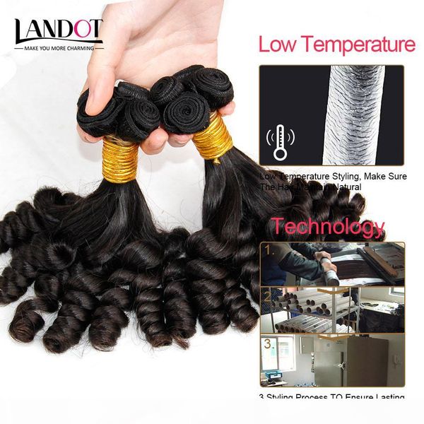 

mongolian curly virgin hair aunty funmi human hair weave bundles bouncy spiral romance loose deep curls mongolian remy human hair extensions, Black