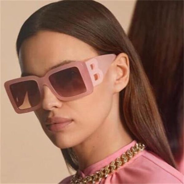 

sunglasses retro square sun glasses for women fashion 2021 brand large blue pink shades ladies oversized men wide legs eyewear o, White;black