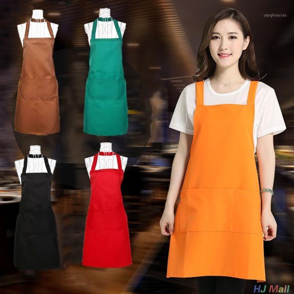

aprons kitchen apron sleeveless cooking bar oil-proof elegant stylish1