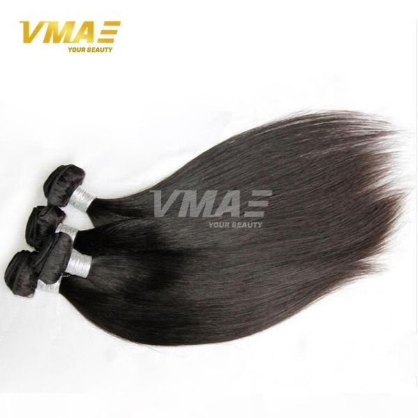 

unprocessed 100% brazilian virgin hair straight extention 3 bundles quality human hair weave straight brazilian hair opp, Black
