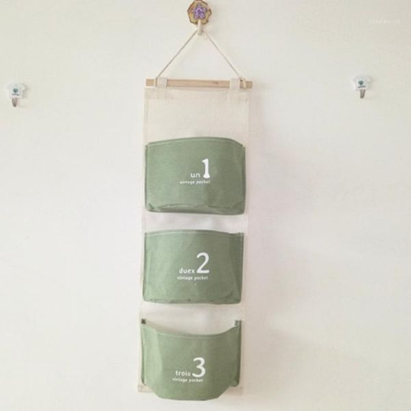 

storage boxes & bins 3 pockets hanging closet door key diaper storage1