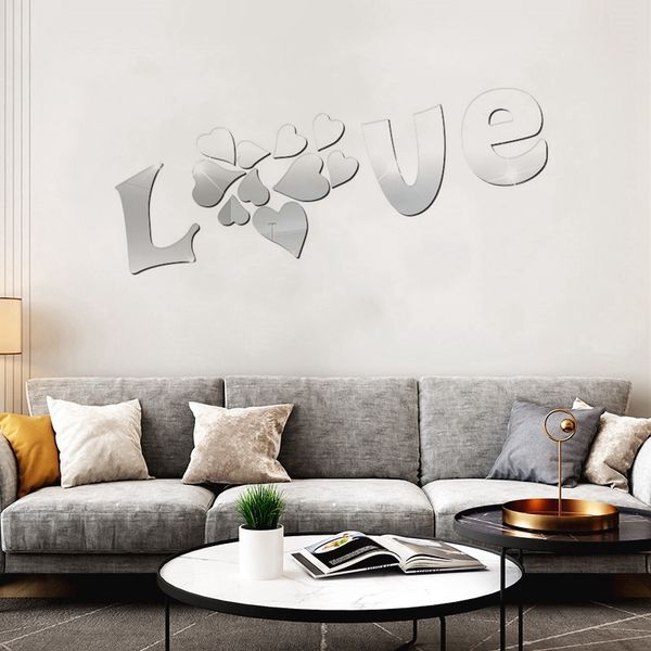 

new acrylic wall stickers decal for living room bedroom decoration wall decals sticker wallpaper mural livingroom