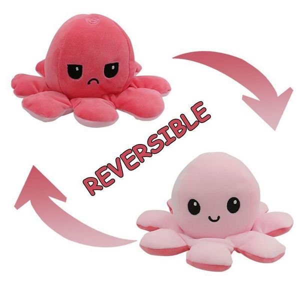 

plush colors for cute toy expression animals doll ped ocs ocs double-sided children gift plush stuffed doll 23 ped wmtvj mywjqq