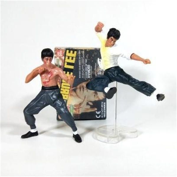 

hyfrdfchinese model toy scene bruce lee puppet car cake farmgdr, Silver