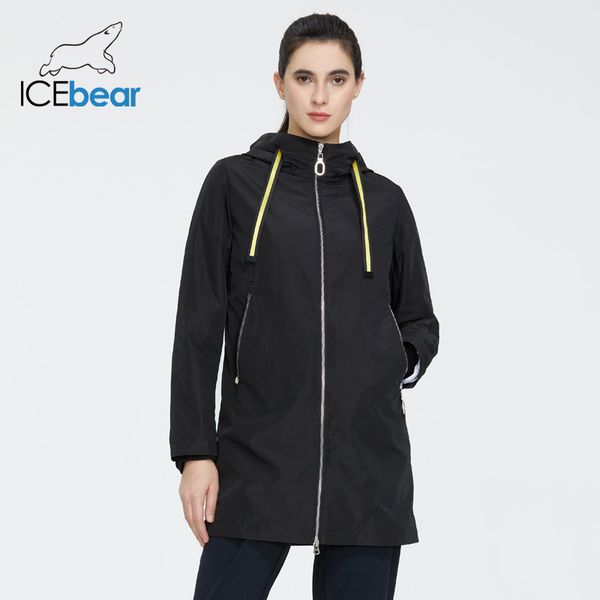 

icebear womens spring windbreaker quality womens windbreaker fashion women jacket women brand clothing gwf7i 201027, Tan;black