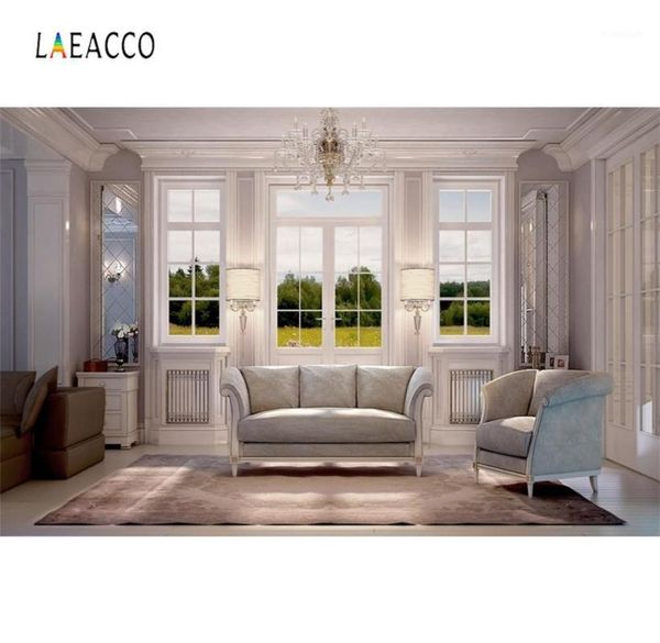 

laeacco living room window sofa blanket outdoor spring scenic pgraphy backgrounds p backdrops pcall p studio1