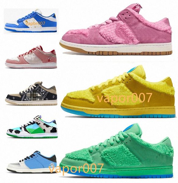 

2021 sb dunk chunky grateful dead men trainers for women skateboard casual shoes orange bears kentucky outdoor sport sneakers 36-45 t68e#, Black