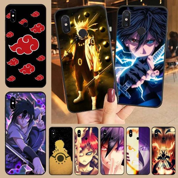 

1dwhokage naruto sasuke kakashi mobile phone case, the cute animation shell is redmi 4x5 plus 6a 77a 8 mi8 8lite 9 note 457 8 pro