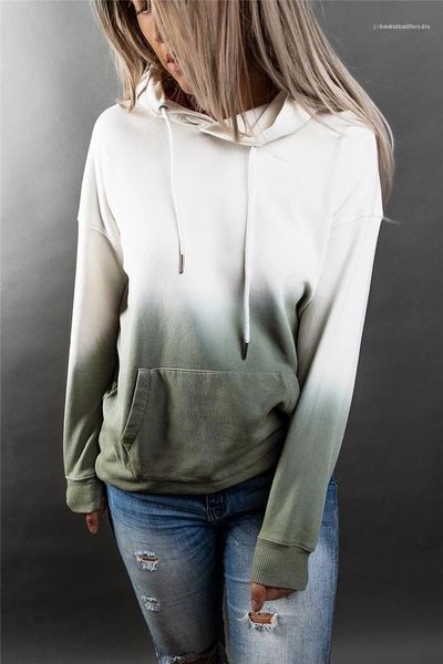 

pullover women clothing loose tie dye hoodies womens designer long sleeve hooded sweatshirts with pockets autumn fashion casual, Black