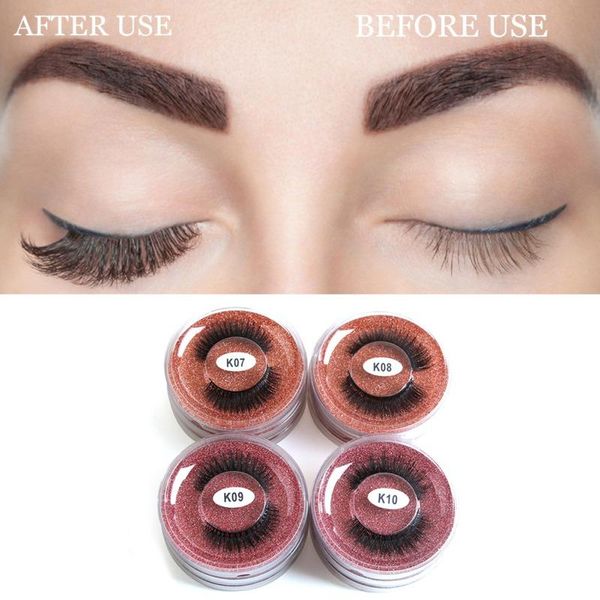 

12pairs/lot 3d false eyelashes makeup tools eyelashes beauty tools eye makeup