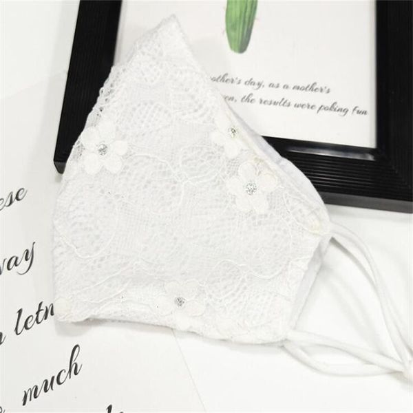 

5 for colors cotton gnrel creative lace face washable breathable pattern women dustproof anti-fog fashion mask washable reusable mukgs