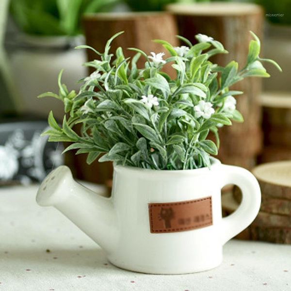 

decorative flowers & wreaths creative artificial succulent plants fake potted1