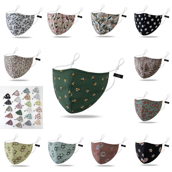 

20 color fashion mask women black adjustable three dimensional washable reusable face masks comfortable breathable facemask 3 njjmm