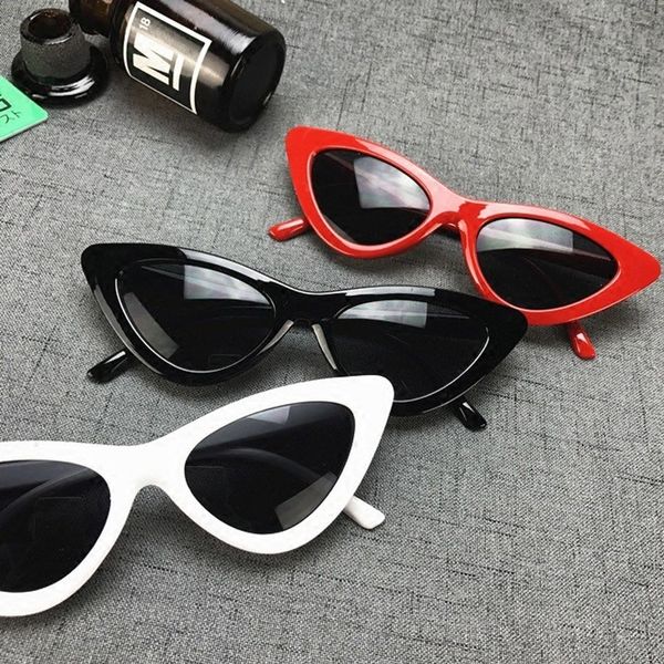 

sun fashion trendy small cat's women's eye half frame sunglasses