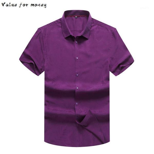 

9xl new10xl 8xl summer men shirt short sleeved fashion floral printing male shirts brand clothing casual shirt man1, White;black
