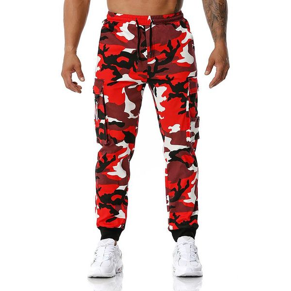 

men's pants hip hop camouflage pantalones men kargo cargo male streetwear joggers uomo modis army tactical trousers erkek, Black