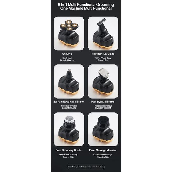 

electric razor for men waterproof electric shaver 5d floating head shavers for bald men