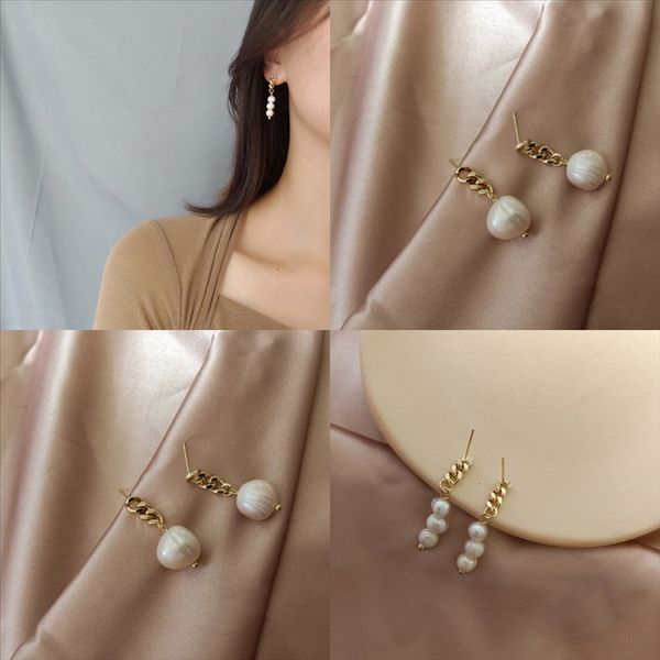 

won fashion gold stud earrings big round earring rock stick stud personality earrings stud earrings for, Golden