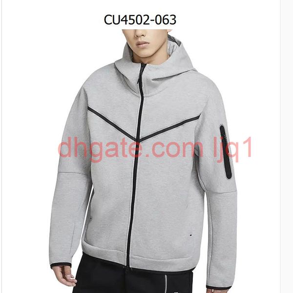 

new style hooded sportswear casual windproof knitted jacket cu4490, Black
