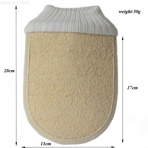 

d-skin exfoliating loofah glove loofah mitt bath sponge body scrubber back brush for men and women