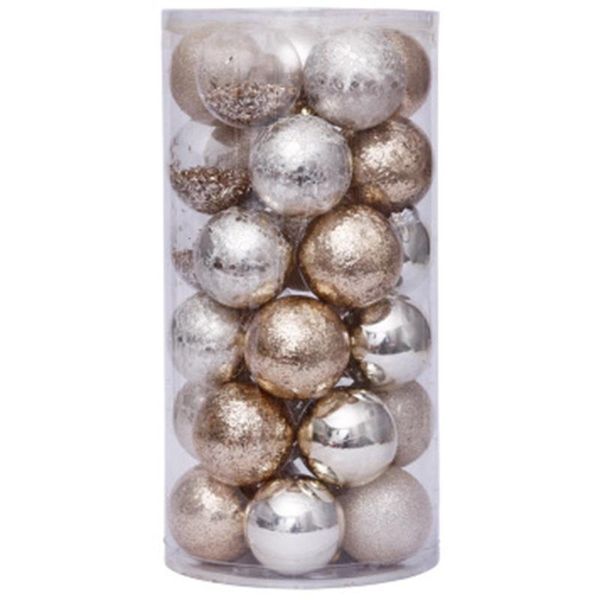 

30pcs christmas decorations for tree ball palline christmas tree pendant