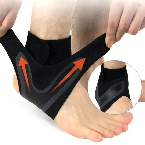 

ankle support polyester fiber black elastic brace fitness guard band practical movement tae kwon do protector1, Blue;black