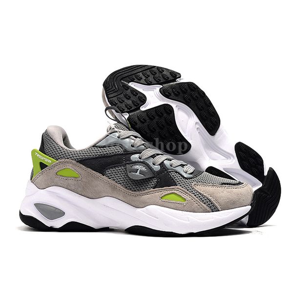 

us 6.5 eur 37 treeperi fashion chunky 6.0 reflective running shoes medium grey volt men women sports sneakers